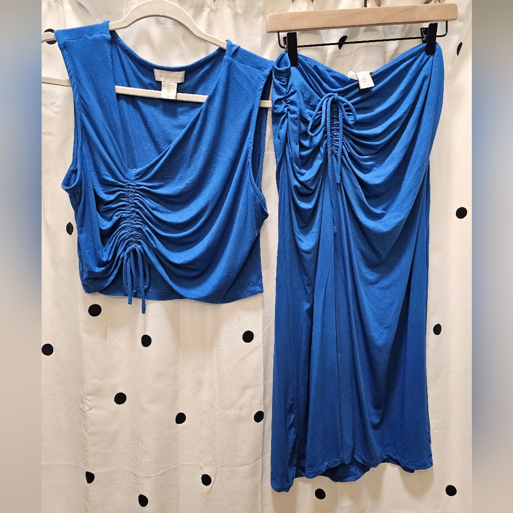 House of Harlow 1960 Blue Midi Dress